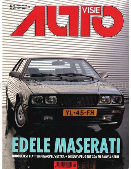 1990 AUTOVISIE MAGAZIN 22 NIEDERLÄNDISCH
