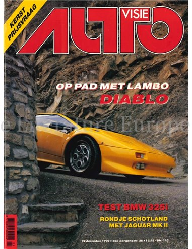 1990 AUTOVISIE MAGAZIN 26 NIEDERLÄNDISCH