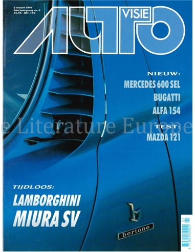 1991 AUTOVISIE MAGAZINE 05 DUTCH