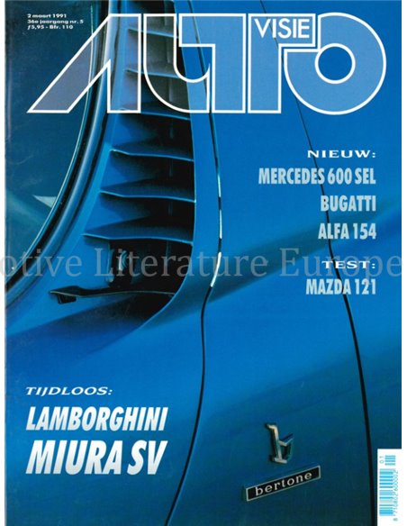 1991 AUTOVISIE MAGAZINE 05 DUTCH