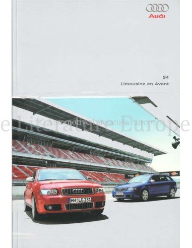 2002 AUDI S4 BROCHURE NEDERLANDS