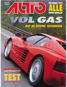 1992 AUTOVISIE MAGAZIN 01 NIEDERLÄNDISCH