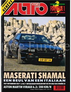 1992 AUTOVISIE MAGAZIN 05 DUTCH