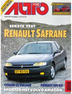 1992 AUTOVISIE MAGAZINE 07 NEDERLANDS