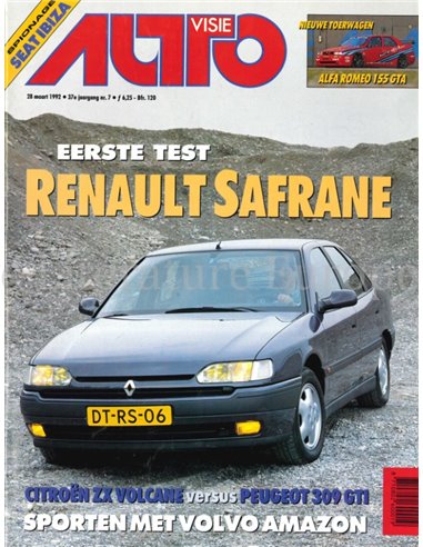 1992 AUTOVISIE MAGAZIN 07 NIEDERLÄNDISCH