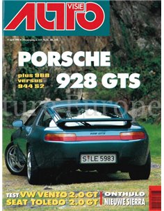 1992 AUTOVISIE MAGAZINE 08 NEDERLANDS