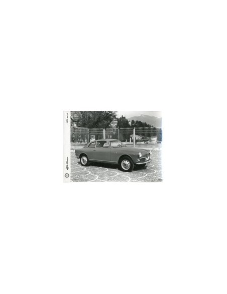 1963 ALFA ROMEO 1300 SPRINT PERSFOTO