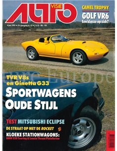 1992 AUTOVISIE MAGAZIN 12 DUTCH