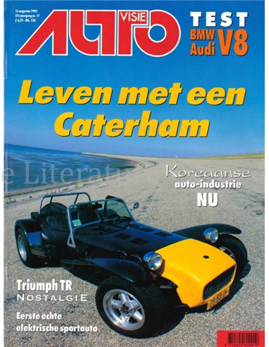1992 AUTOVISIE MAGAZIN 17 NIEDERLÄNDISCH