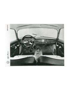 1963 ALFA ROMEO 1300 SPRINT PERSFOTO