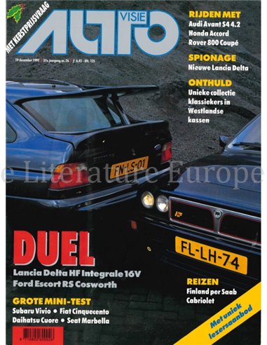 1992 AUTOVISIE MAGAZIN 26 DUTCH