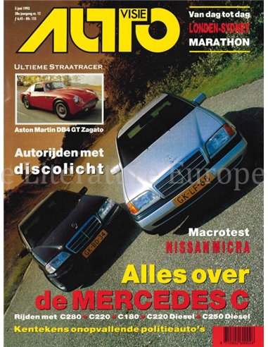 1993 AUTOVISIE MAGAZIN 12 NIEDERLÄNDISCH