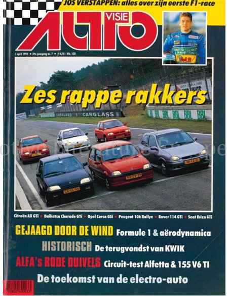 1994 AUTOVISIE MAGAZINE 07 NEDERLANDS