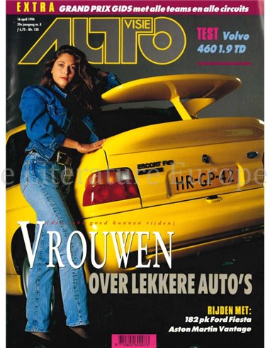 1994 AUTOVISIE MAGAZINE 08 NEDERLANDS