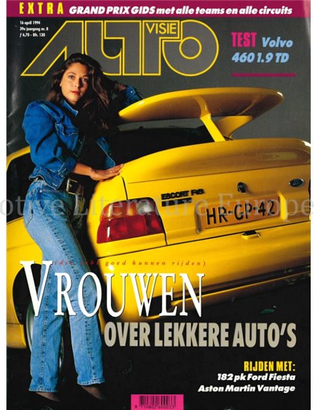 1994 AUTOVISIE MAGAZIN 08 NIEDERLÄNDISCH