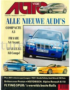 1995 AUTOVISIE MAGAZIN 02 NIEDERLÄNDISCH