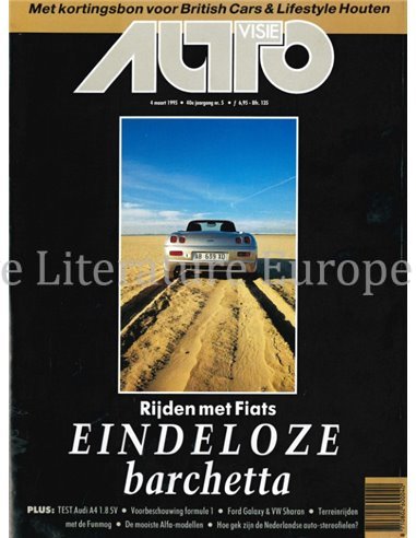 1995 AUTOVISIE MAGAZIN 05 NIEDERLÄNDISCH