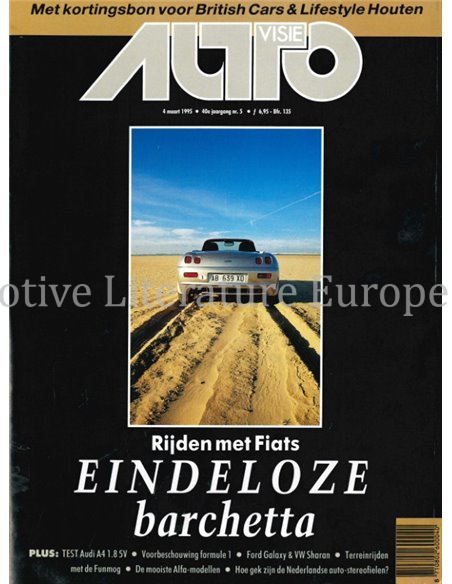 1995 AUTOVISIE MAGAZIN 05 NIEDERLÄNDISCH