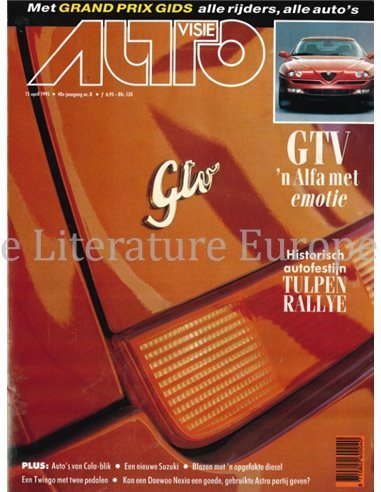 1995 AUTOVISIE MAGZIN 08 DUTCH
