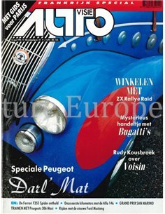 1995 AUTOVISIE MAGAZINE 10 NEDERLANDS
