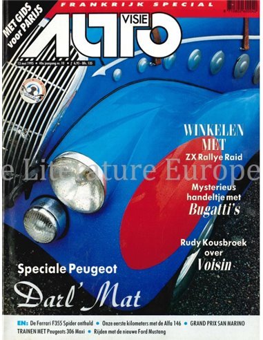 1995 AUTOVISIE MAGZIN 10 DUTCH