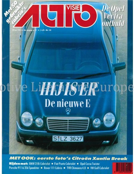 1995 AUTOVISIE MAGAZIN 11 NIEDERLÄNDISCH