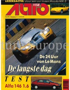 1995 AUTOVISIE MAGAZIN 13 NIEDERLÄNDISCH