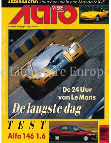 1995 AUTOVISIE MAGAZINE 13 NEDERLANDS
