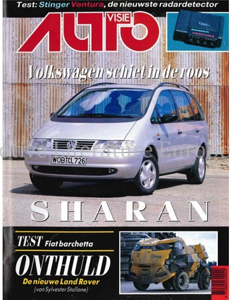 1995 AUTOVISIE MAGAZINE 14 NEDERLANDS