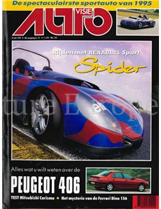1995 AUTOVISIE MAGAZIN 15 NIEDERLÄNDISCH