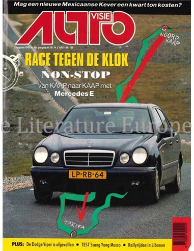 1995 AUTOVISIE MAGZIN 16 DUTCH