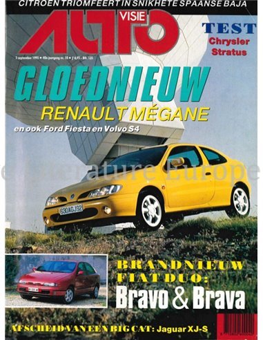 1995 AUTOVISIE MAGAZINE 18 NEDERLANDS