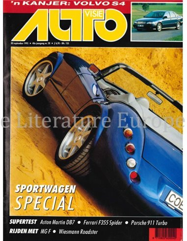 1995 AUTOVISIE MAGZIN 20 DUTCH