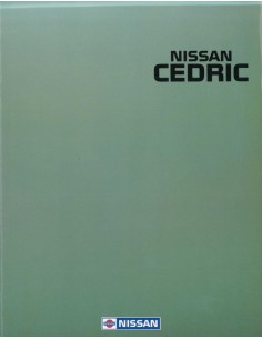1990 NISSAN CEDRIC BROCHURE ENGELS ARABISCH