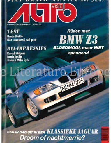 1995 AUTOVISIE MAGAZINE 24 NEDERLANDS