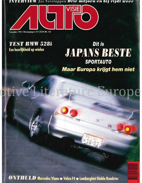 1995 AUTOVISIE MAGZIN 25 DUTCH