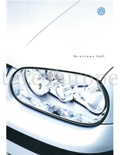 1998 VOLKSWAGEN GOLF PROSPEKT NIEDERLÄNDISCH