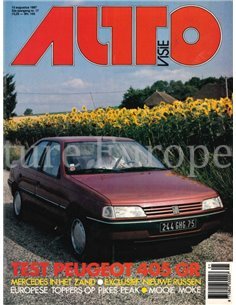 1987 AUTOVISIE MAGAZIN 17 NIEDERLÄNDISCH