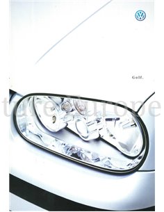 2001 VOLKSWAGEN GOLF PROSPEKT NIEDERLÄNDISCH