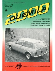 1989 ALFA ROMEO CLUB DUEMILA MAGAZINE 13 NEDERLANDS
