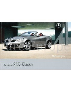 2008 MERCEDES BENZ SLK BROCHURE DUTCH