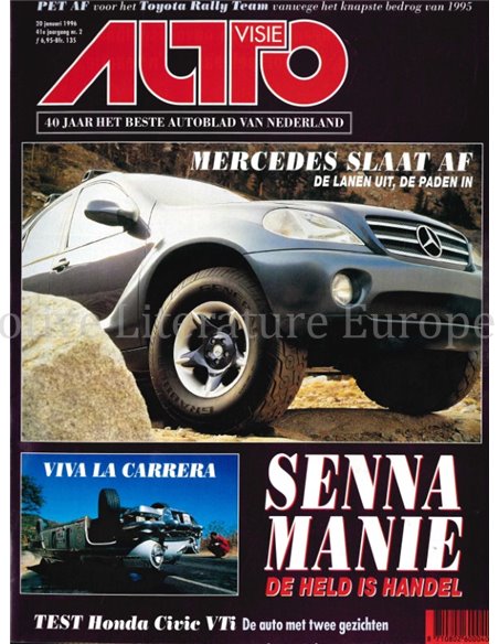 1996 AUTOVISIE MAGAZIN 02 NIEDERLÄNDISCH