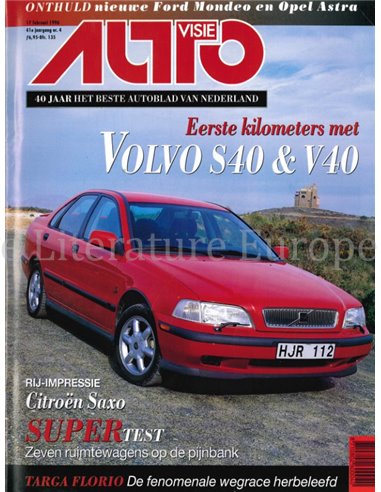 1996 AUTOVISIE MAGAZIN 04 NIEDERLÄNDISCH