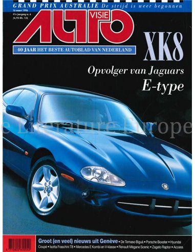 1996 AUTOVISIE MAGAZINE 06 NEDERLANDS