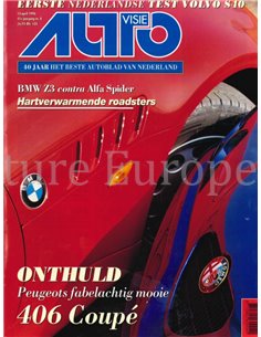1996 AUTOVISIE MAGAZINE 08 NEDERLANDS