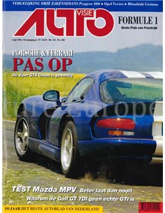 1996 AUTOVISIE MAGAZINE 14 DUTCH