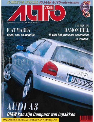 1996 AUTOVISIE MAGAZIN 15 NIEDERLÄNDISCH