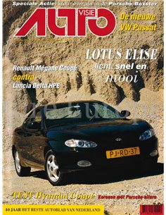 1996 AUTOVISIE MAGAZIN 17 NIEDERLÄNDISCH