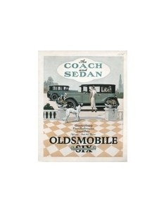 1926 OLDSMOBILE SIX BROCHURE ENGELS