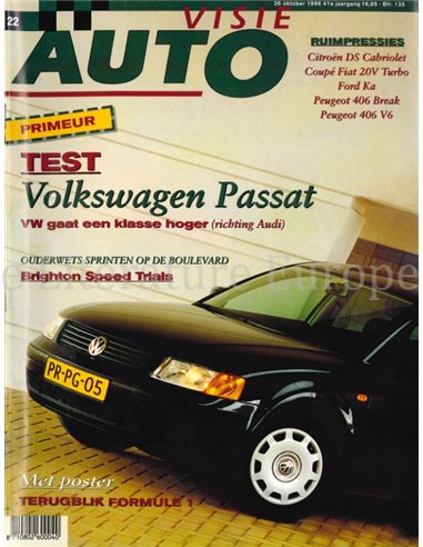 1996 AUTOVISIE MAGAZIN 22 NIEDERLÄNDISCH
